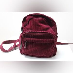 Urban Outfitters mini corduroy backpack